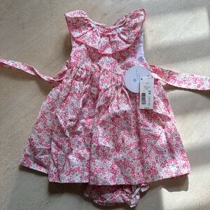 Edgehill Collection Pink Floral Diaper Cover